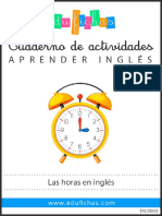 EN0003 Horas Ingles Edufichas