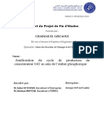 Exemple de Rapport de Stage Au Sein Du OCP Jorf Lasfar