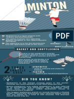 Badminton Infographics