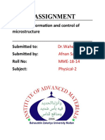 MME-18-14 - Afnan Sadaqat - Physical Metallurgy
