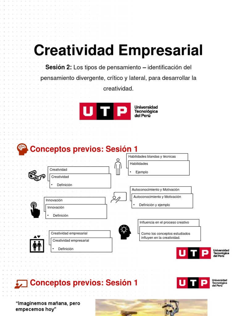 Pensamiento Divergente en Creatividad Empresarial | PDF | Creatividad ...