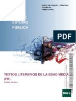 Guía de Estudio Pública: Textos Literarios de La Edad Media (FB)