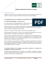 Tema 6. El Problema Tradicional Del Alma y El Cuerpo