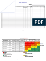 Risk Assesment Form