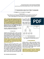 2015 - Authentication of MAV Communication Using Caesar Cipher Cryptography