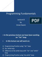 Programming Fundamentals: by Imran Kazmi