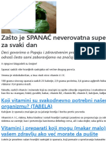 Zašto Je SPANAĆ Neverovatna Superhrana Za Svaki Dan