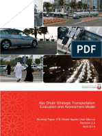 Abu Dhabi Strategic Transportation Model User Manual