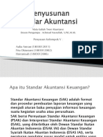 Dasar Penyusunan Standar Akuntansi Teori Akuntansi Kelompok 5