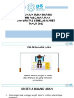 Cara Mengikuti Ujian Daring SPMB UNS 2020