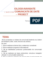 Tema Proiect_Tehnologii Avansate Pentru Comuncatii de Date (1)