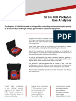 SF6 6100 Portable Gas Analyser