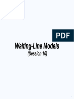 Session 10 (Waiting Line Model) FINAL