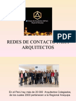 005 RED DE CONTACTOS PARA ARQUITECTOS