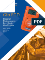 Clip SGD: Personal Maintenance-Free Single Gas Monitor