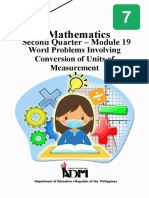 Second Quarter - Module 19: Mathematics