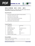 Rifacophor Byb Conc. 400%: Special Properties