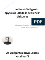 Grigaitis Krikscioniskas-Diskursas