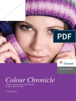 Colour Chronicle: A Clariant Chemicals (India) Limited Publication For Textile, Leather and Paper