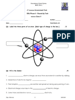 GRADE V - Science 4th CAT APRIL 2020-21