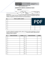 Acta de Distribución