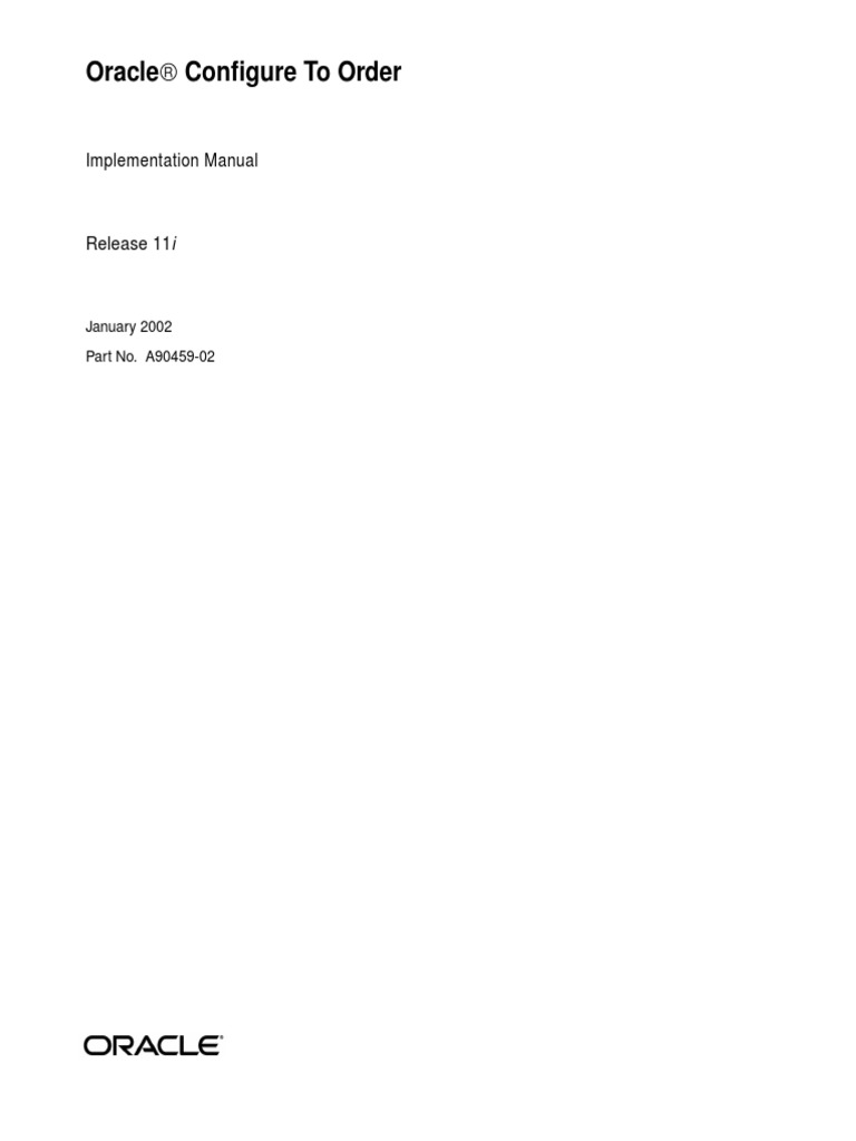 CTO Implementation Manual | PDF | Html | Databases