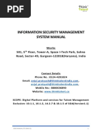 Information Security Management System Manual