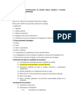 Entregables para Las Clasificaciones de Contrato Laboral