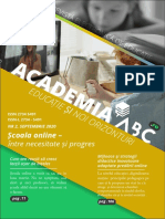 488083098 Școala Online Intre Necesitate Și Progres PDF