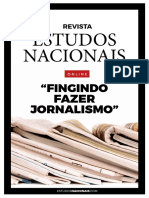 Revista Estudos Nacionais - “Fingindo Fazer Jornalismo”