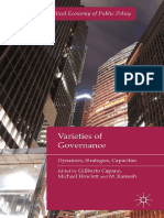 (Studies in The Political Economy of Public Policy) Giliberto Capano, Michael Howlett, M. Ramesh (Eds.) - Varieties of Governance - Dynamics, Strategies, Capacities-Palgrave Macmillan UK (2015