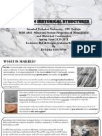 Marble in Historical Structures