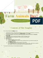 Farm Animals Day Presentation