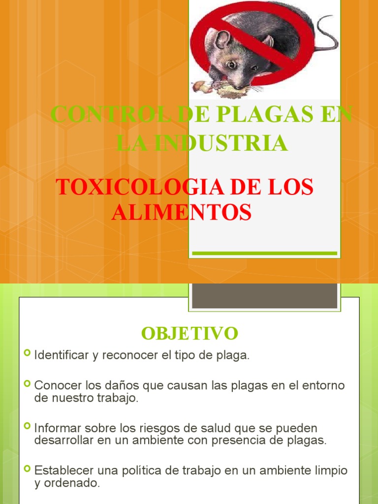 Control de Plagas Alimentarias: Roedores | PDF | Plaga (organismo) | Roedor