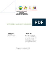 Economia Social en Venezuela