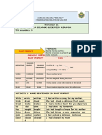 Congregacion Oblatos de San José: Present Perfect (Have - Has) - Ado Ido Past Perfect Had