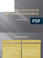 Financial Analysis of Britannia and Dabur