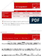 Examination Arrangement: F.4B F.4C F.4E Performance Exam Written Exam
