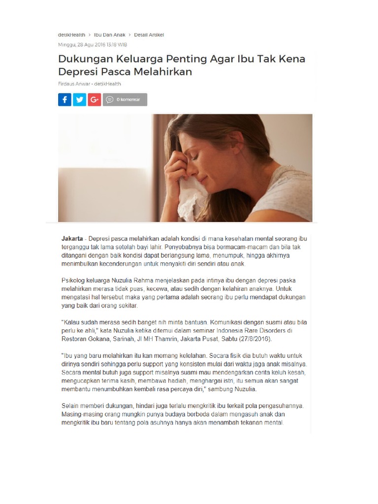 Pengertian Konsep Dukungan Keluarga | PDF