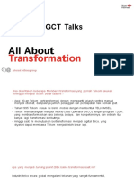 SVP GCT Talks-All About Transformation