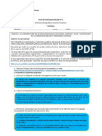 Liberalismo GUIA DE TRABAJO