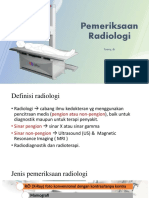 Pemeriksaan Radiologi: Tonny, DR
