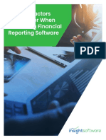 Five Key Factors To Consider When Evaluating Financial Reporting Software