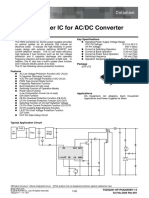 PWM Controller IC For AC/DC Converter: Datasheet
