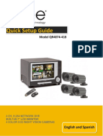 Quick Setup Guide: Model QR4074-418