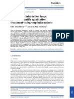 Qualitative Interaction Trees: A Tool To Identify Qualitative Treatment-Subgroup Interactions