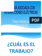 Trabajo Del Campo Eléctrico