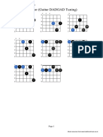 Guitar (Dadgad) Chords e