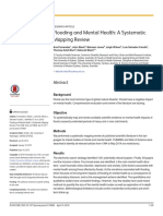 Flooding and Mental Health: A Systematic Mapping Review: Background