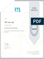 Course Certificate: Fundamentals of Graphic Design